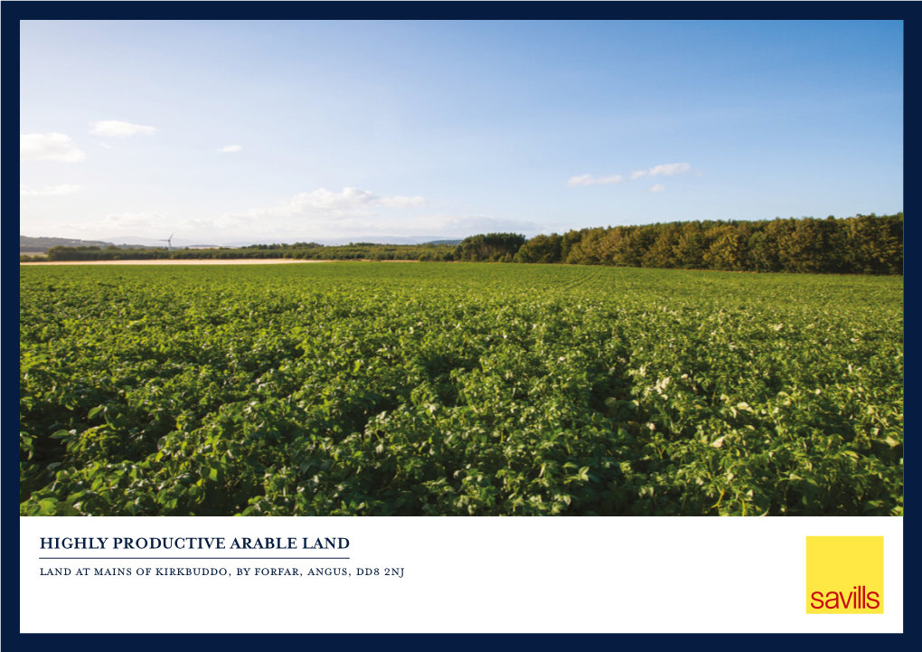 Highly Productive Arable Land