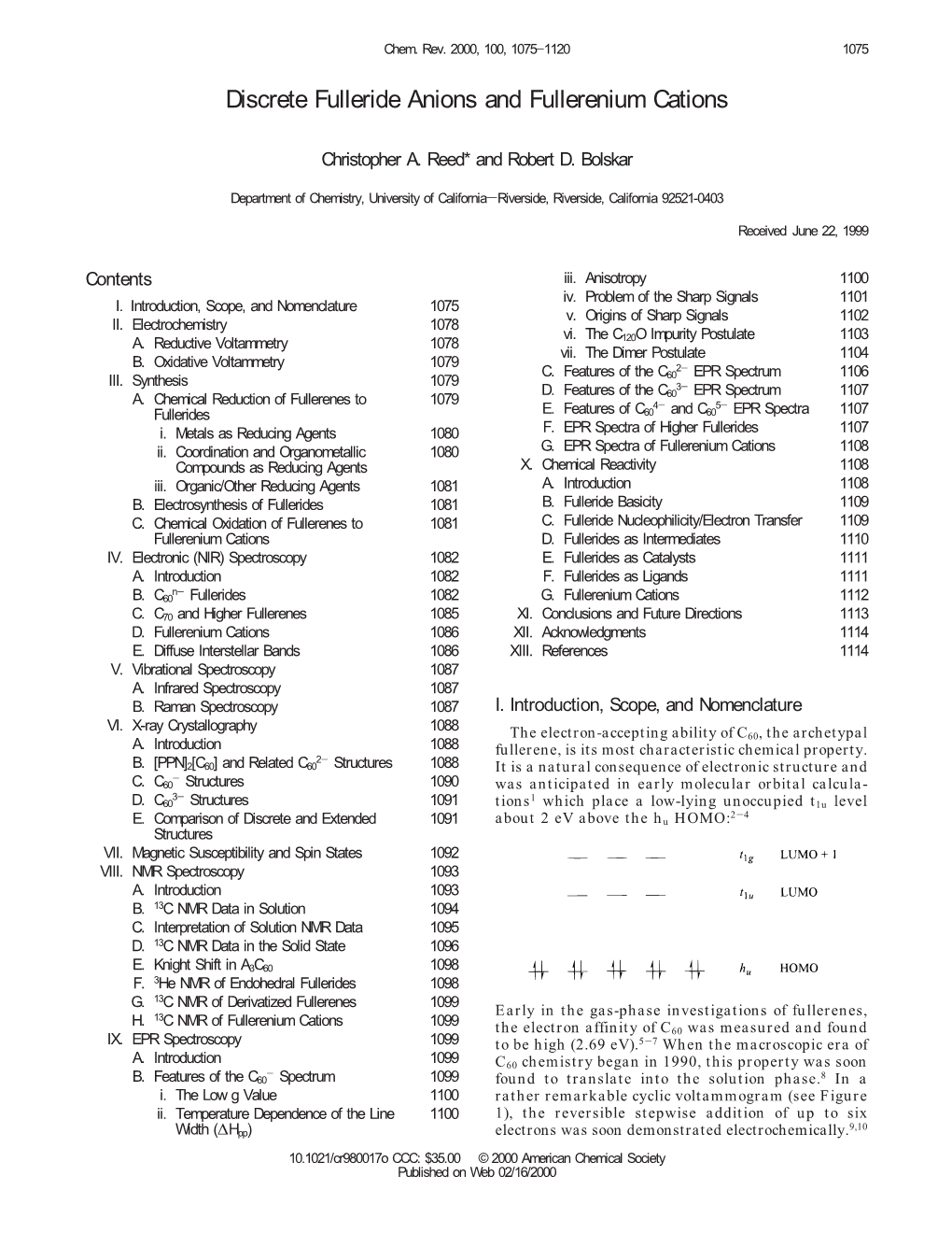 Discrete Fulleride Anions and Fullerenium Cations