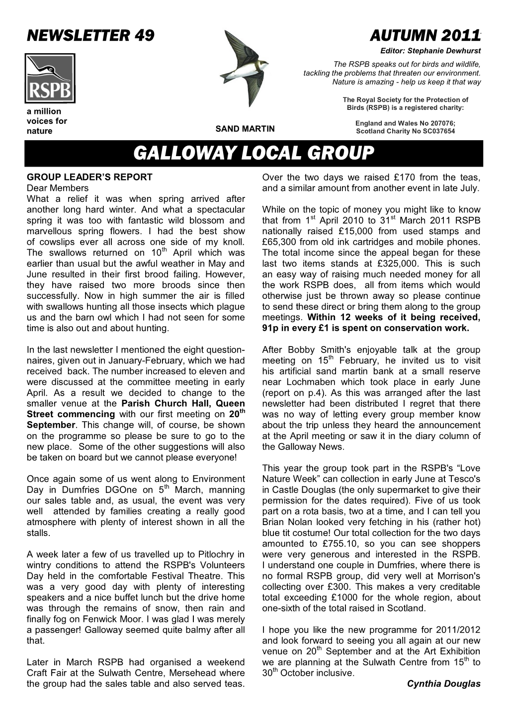 Galloway Local Group