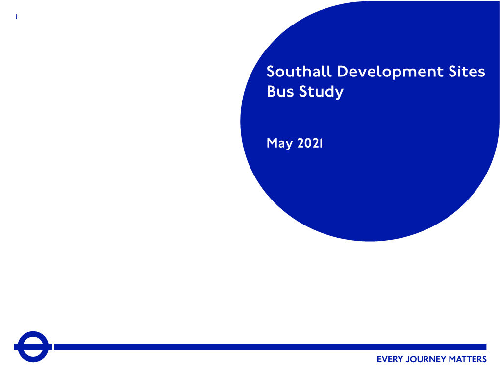 Southall Development Sites Bus Study