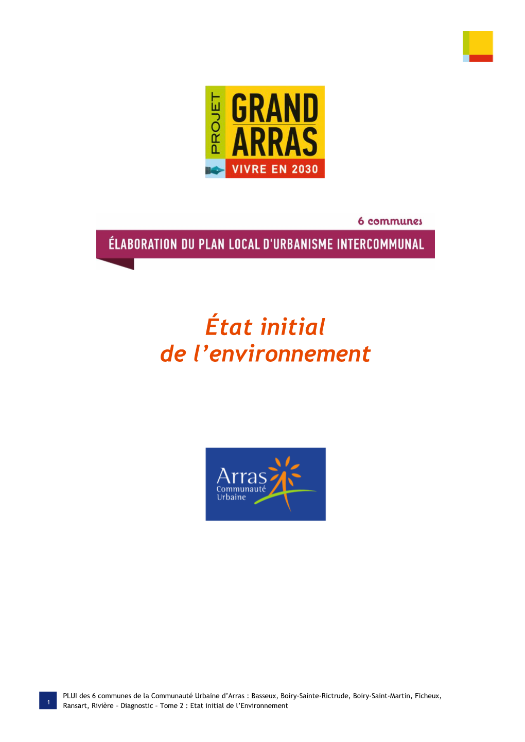 État Initial De L'environnement