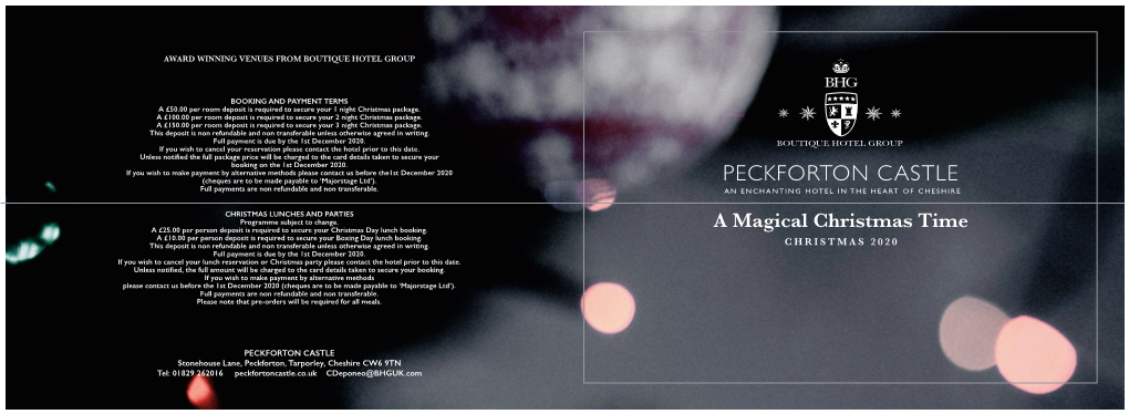 Peckforton-Christmas-Brochure-2020