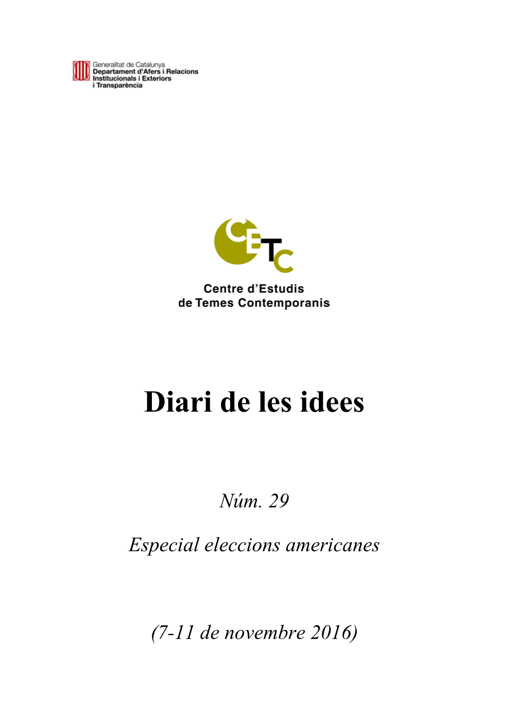 Diari De Les Idees