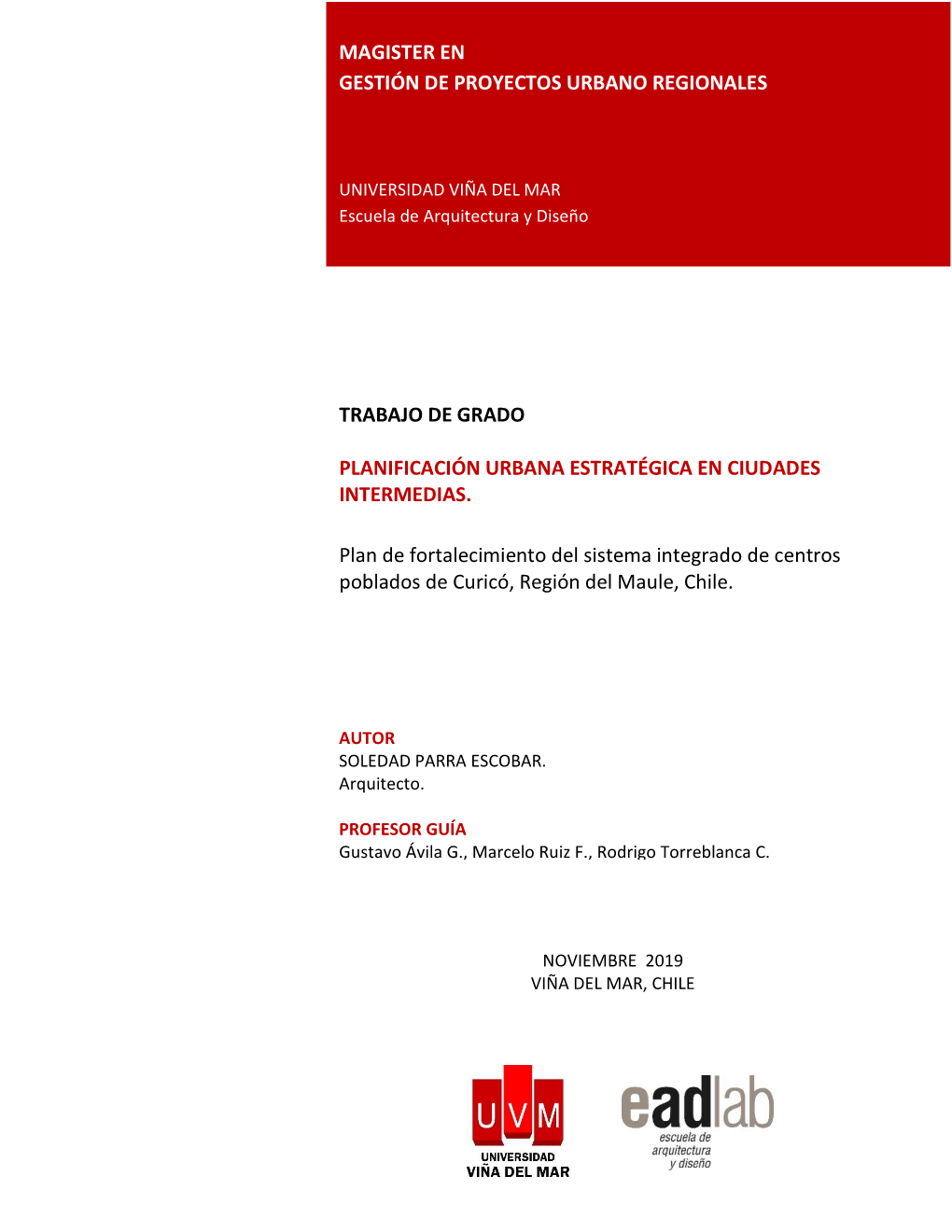 Planificación Urbana Estratégica En Ciudades Intermedias