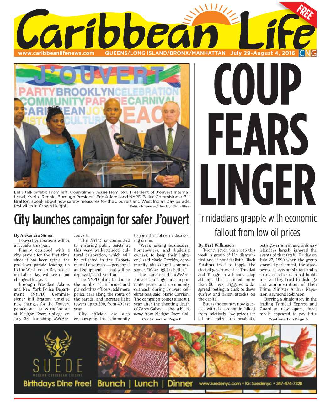 City Launches Campaign for Safer J'ouvert