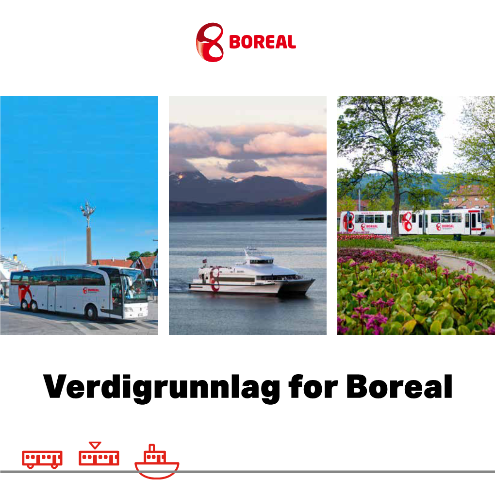 Verdigrunnlag for Boreal DETTE ER BOREAL