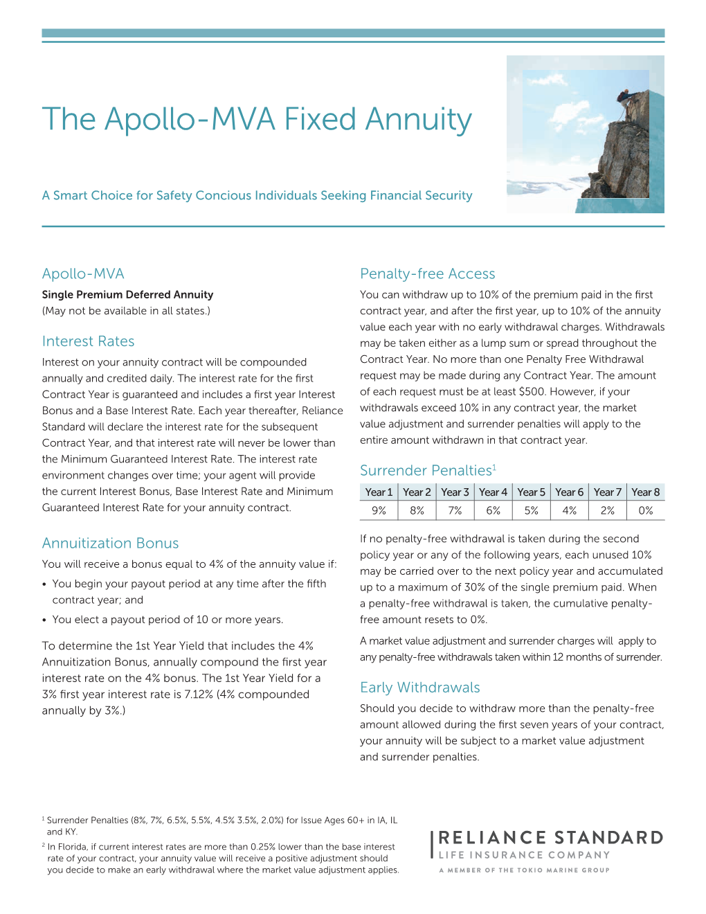 The Apollo-MVA Fixed Annuity