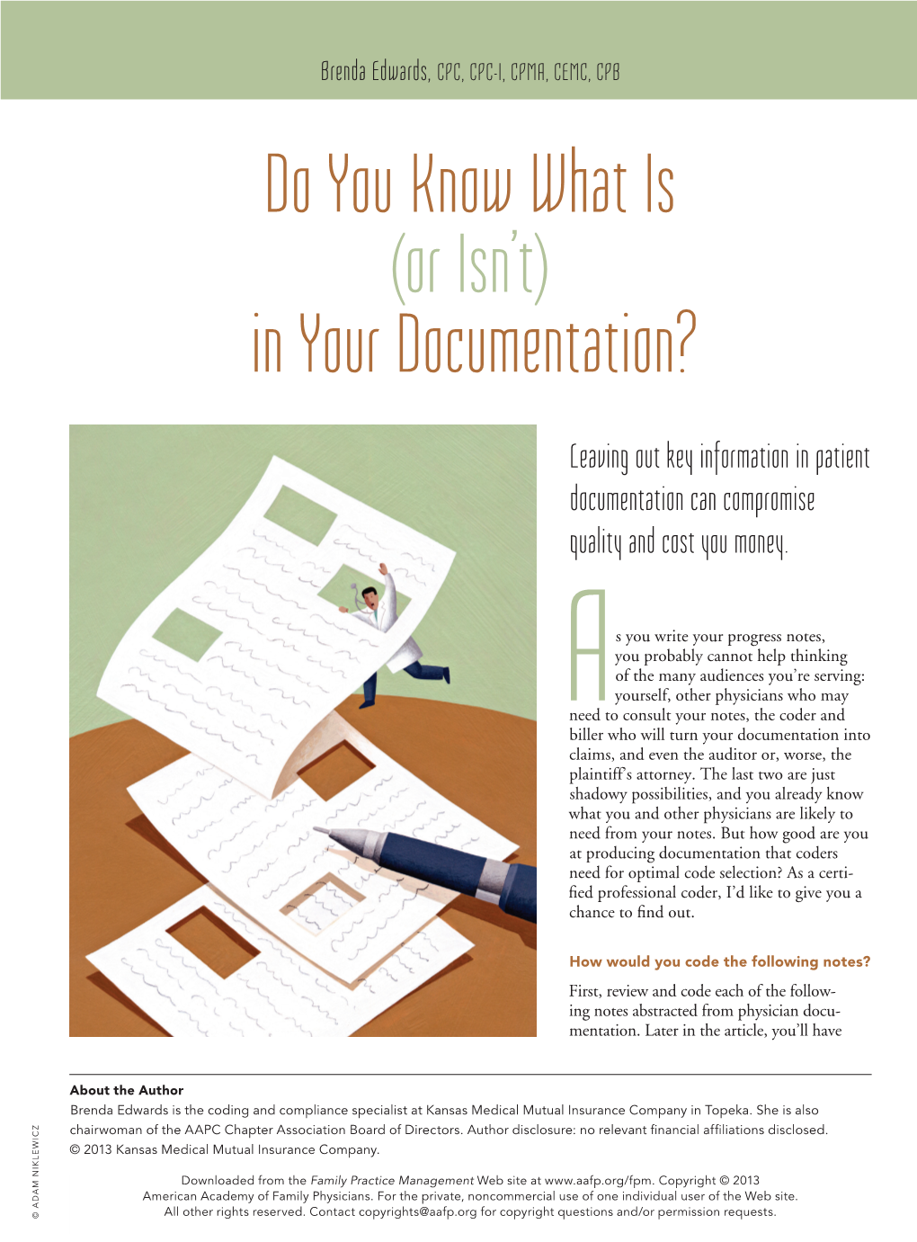 Do You Know What Is (Or Isn't) in Your Documentation?