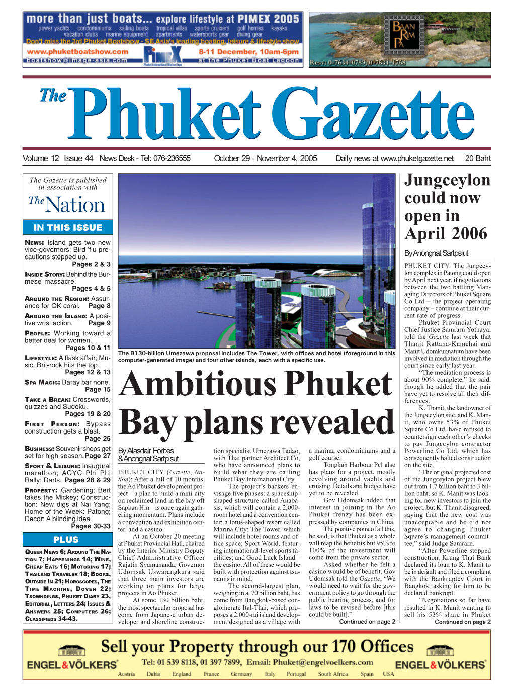 Ambitious Phuket Bay Plans Revealed