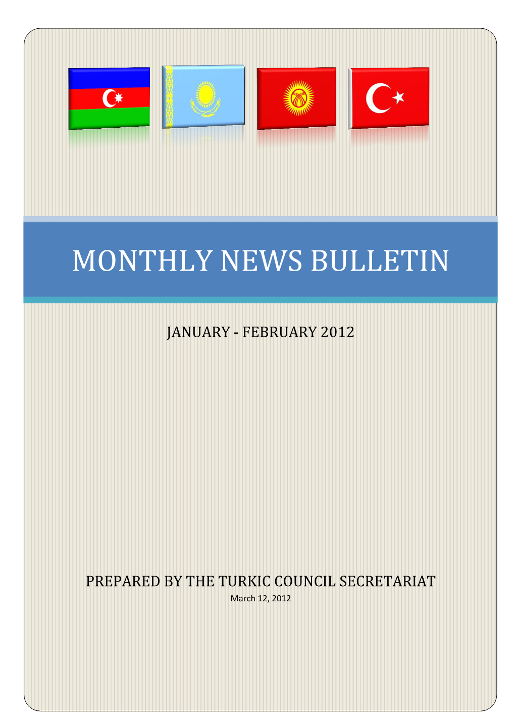 Monthly News Bulletin