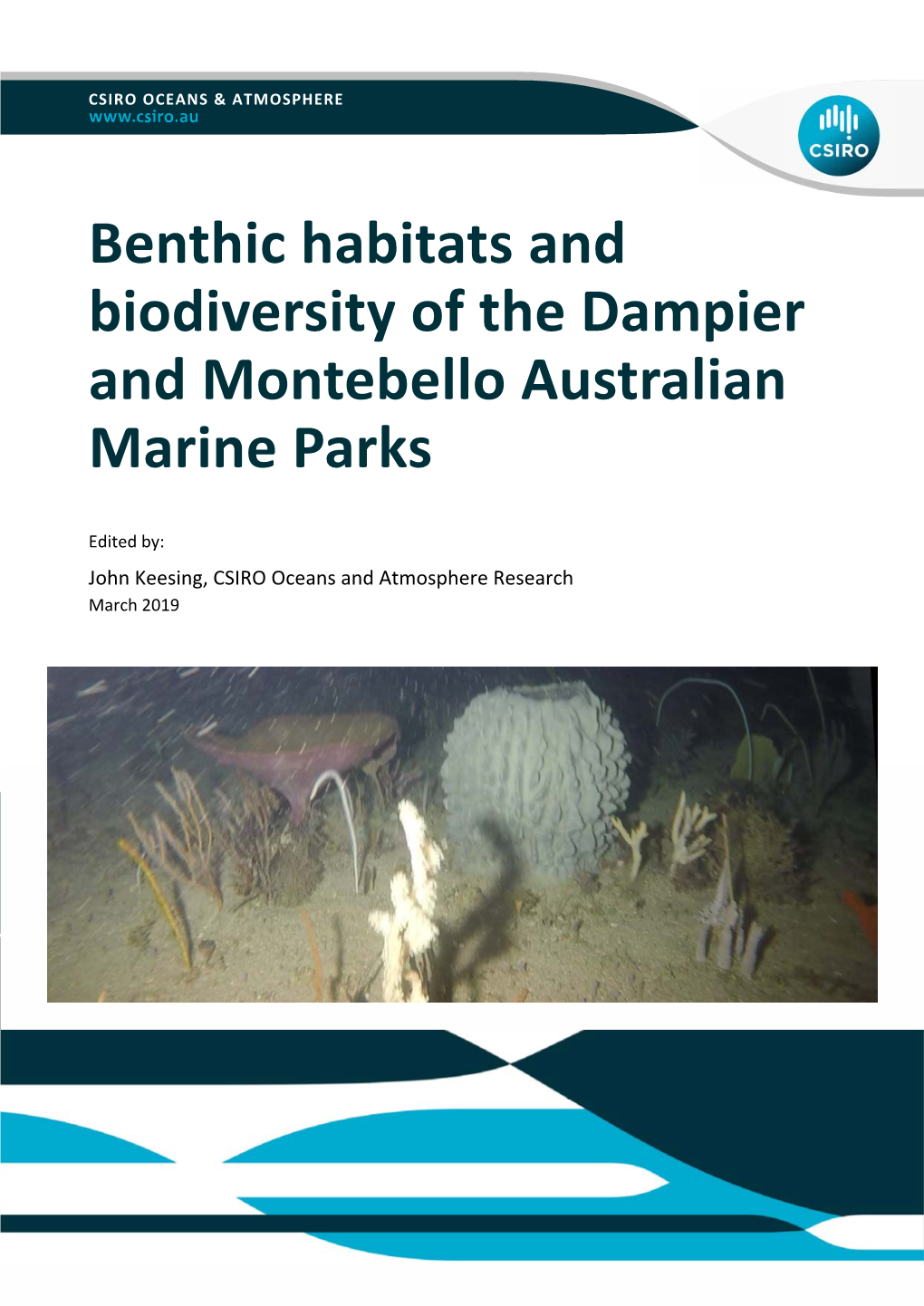 Benthic Habitats and Biodiversity of the Dampier and Montebello Australian Marine Parks