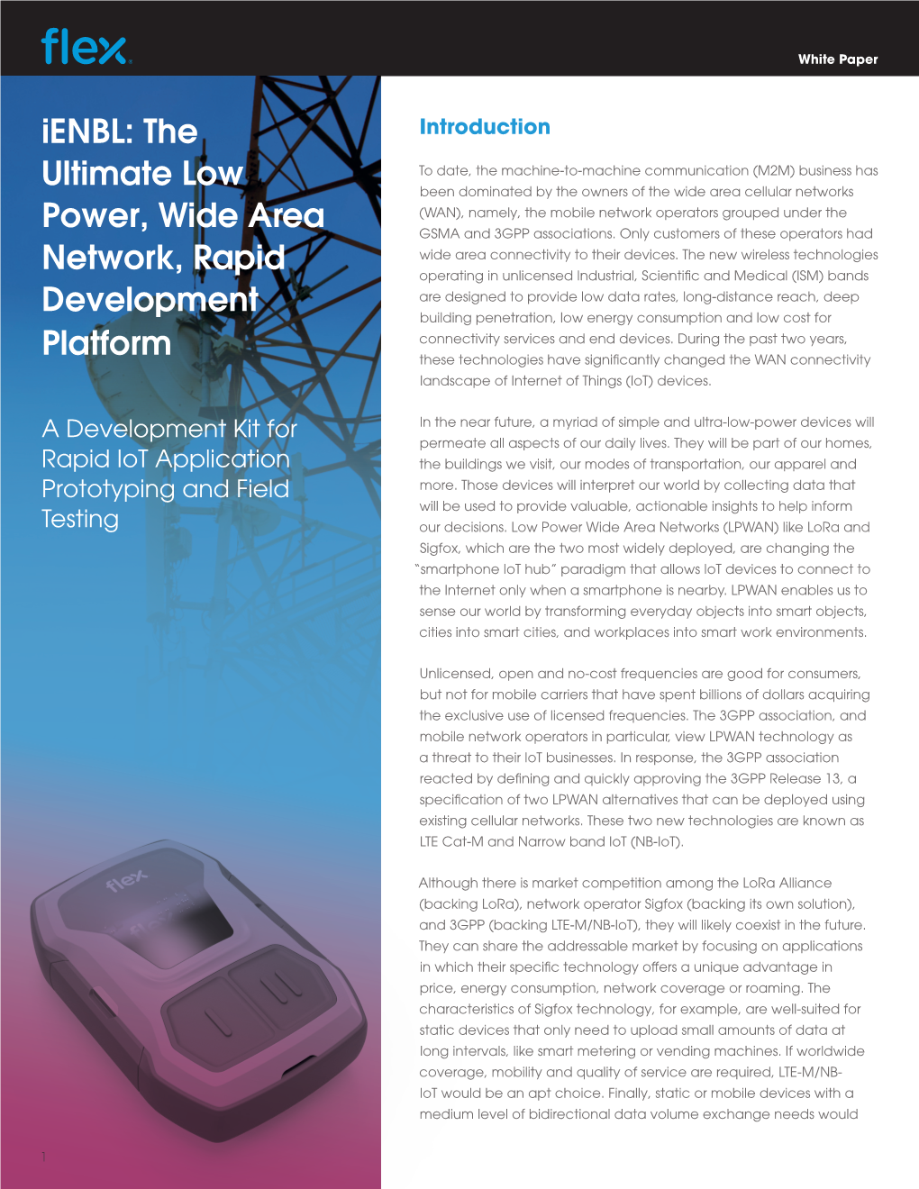 Ienbl: the Ultimate Low Power, Wide Area Network, Rapid