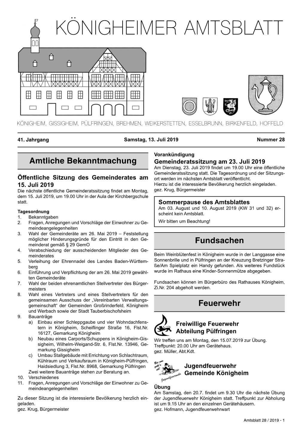 Amtsblatt KW 28-2019