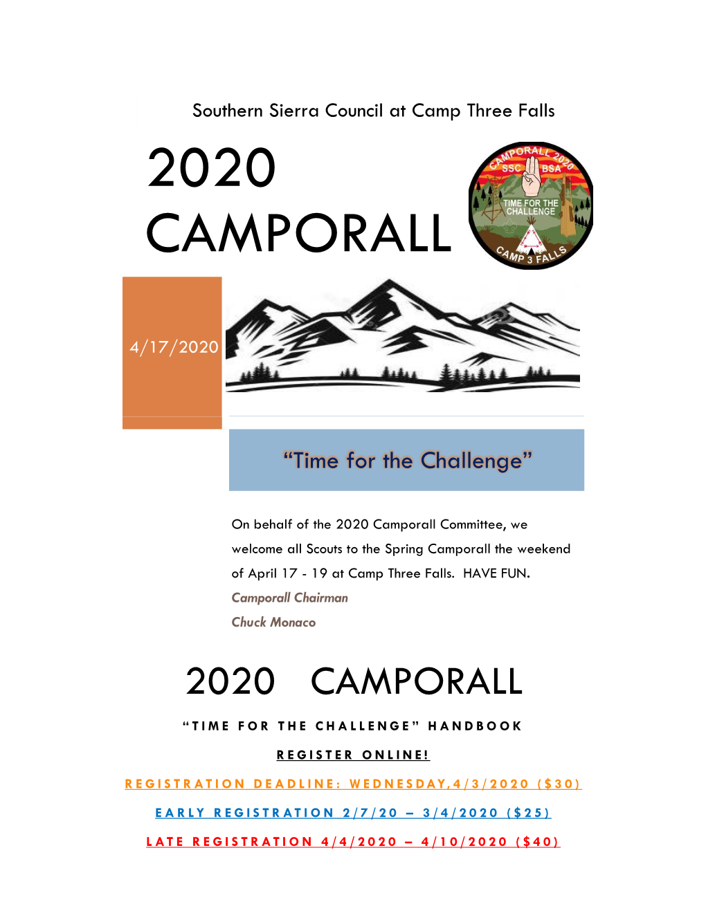 2020 Camporall