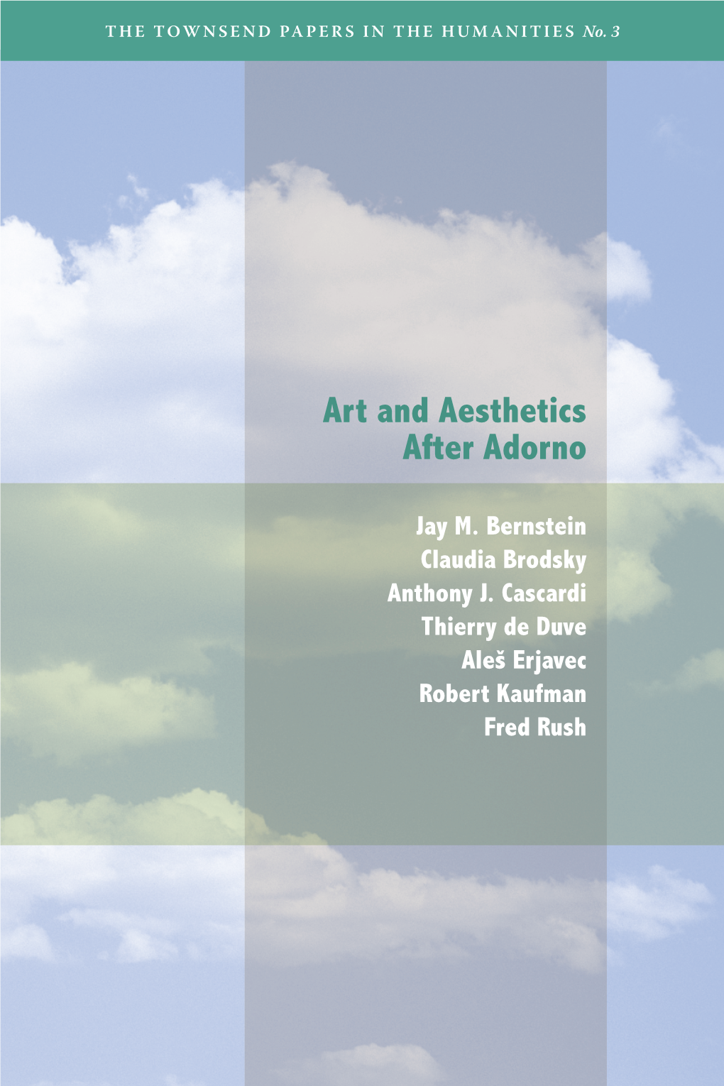 Art and Aesthetics After Adorno