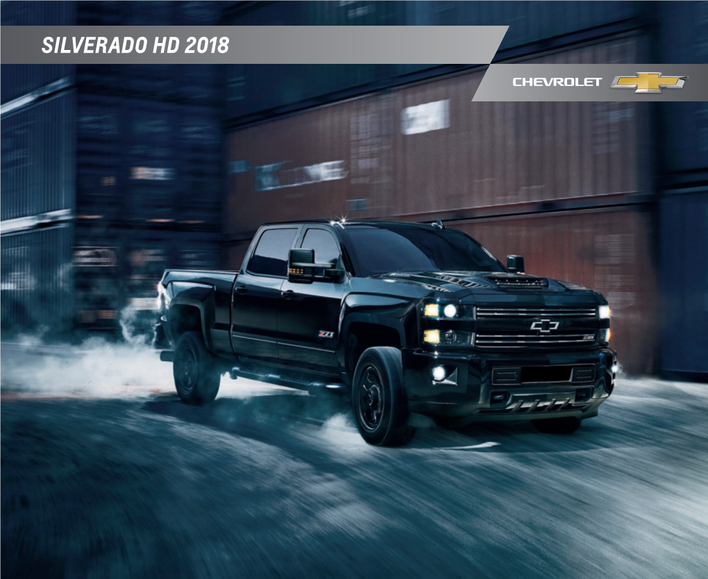 2018 Chevrolet Silverado 2500HD & 3500HD Catalog