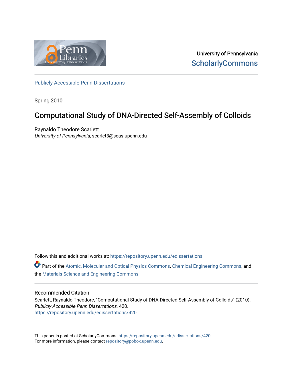 Computational Study of DNA-Directed Self-Assembly of Colloids