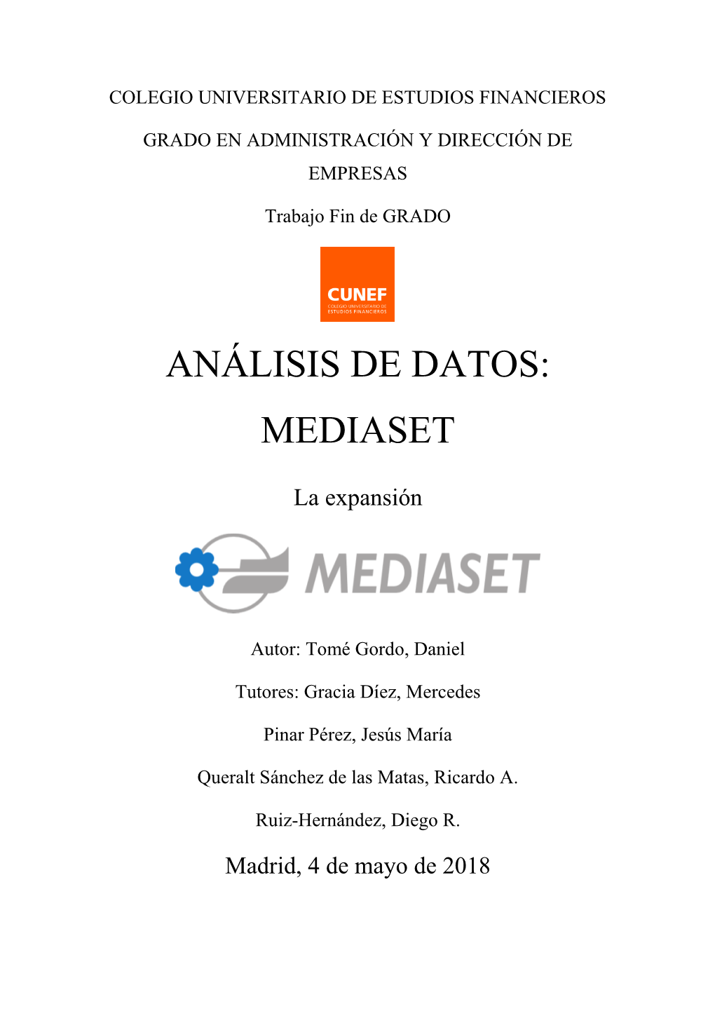 Mediaset, La Expansión