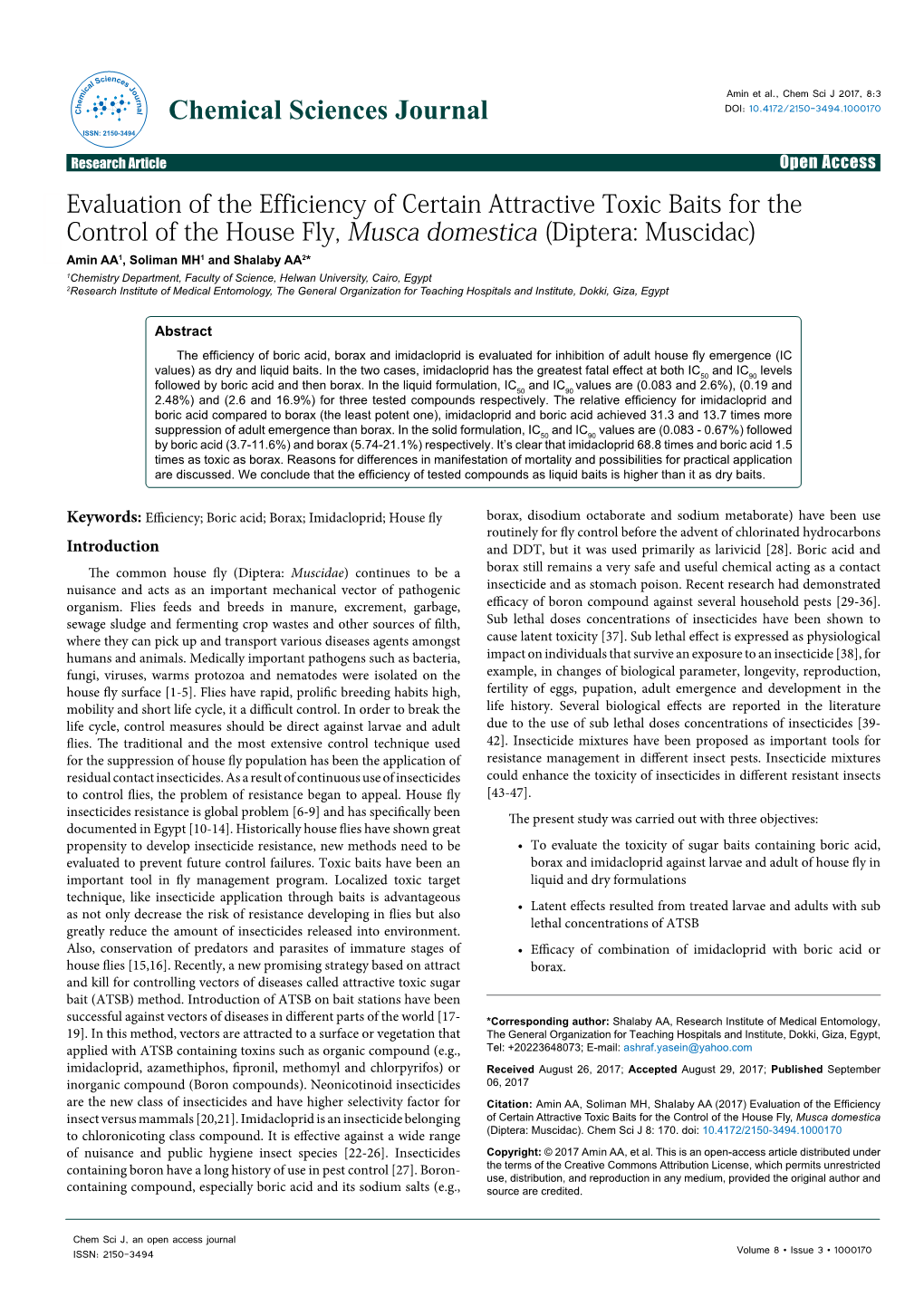 Evaluation of the Efficiency of Certain Attractive