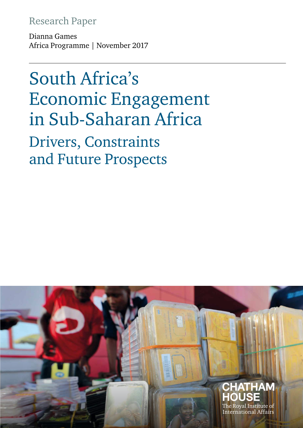 South Africa's Economic Engagement in Sub-Saharan Africa