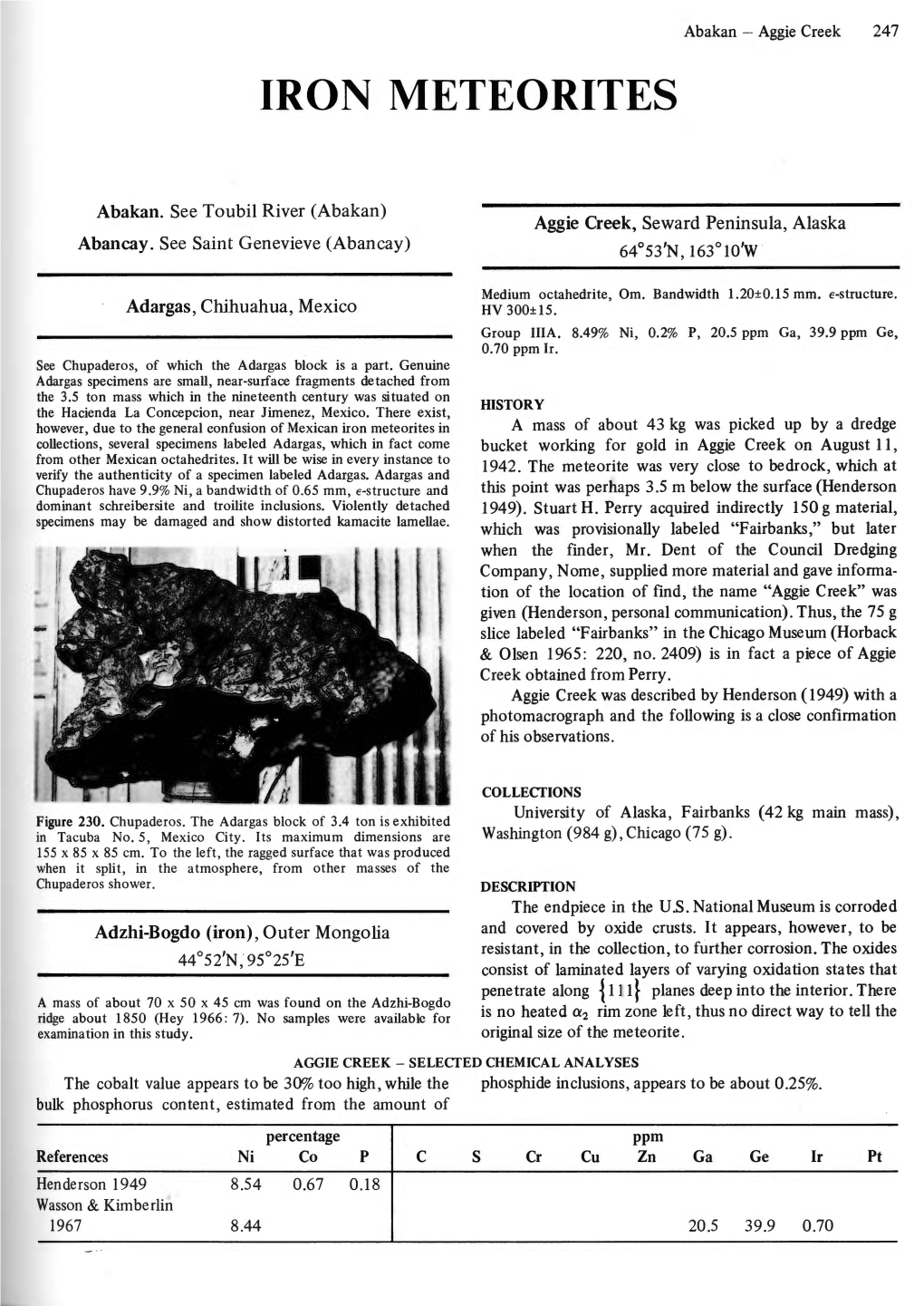 Handbook of Iron Meteorites, Volume 2 (Abakan