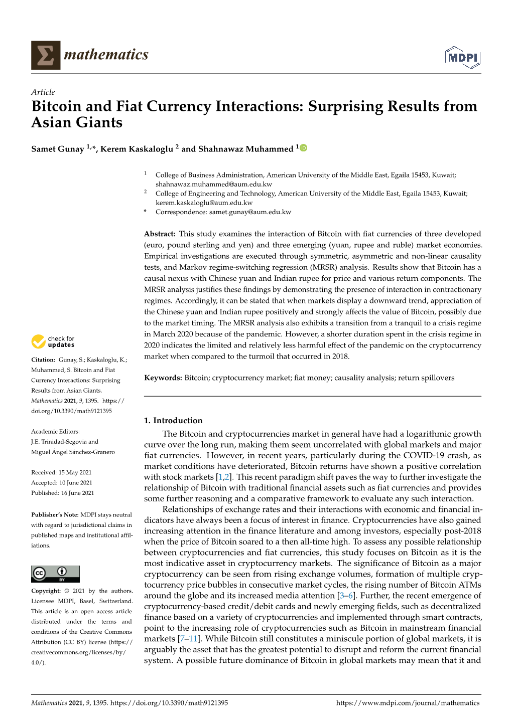 Bitcoin and Fiat Currency Interactions: Surprising Results from Asian Giants