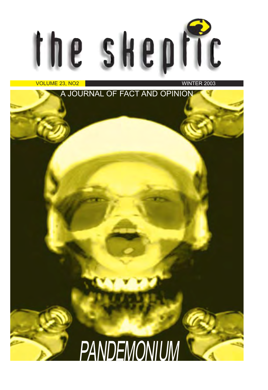 The Skeptic 2003