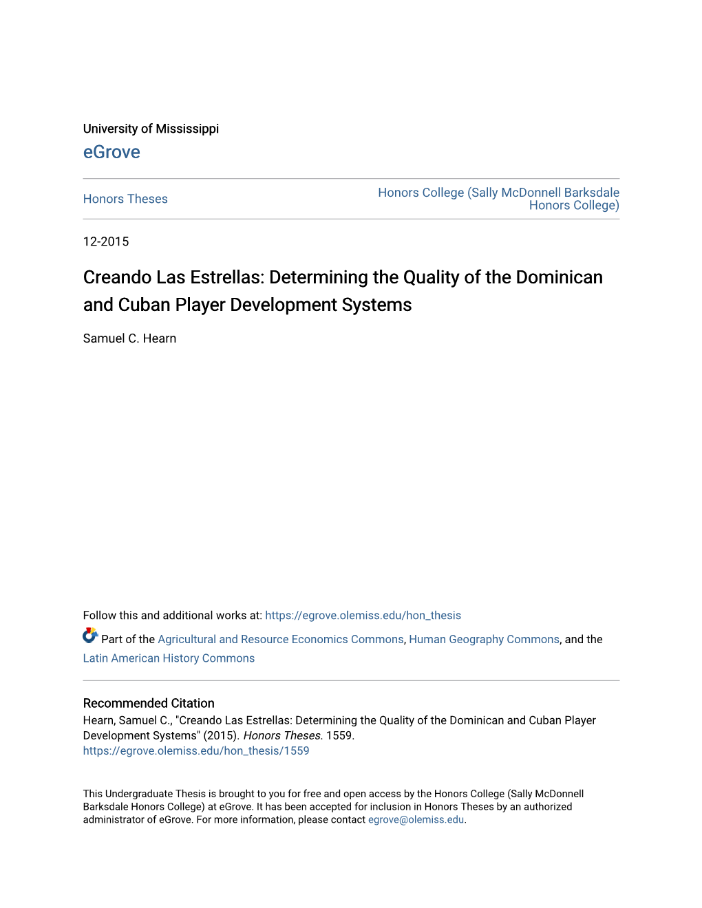 Determining the Quality of the Dominican and Cuban Player Development Systems