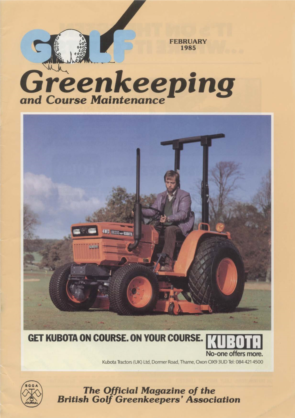 Greenkeeping and Course Maintenance