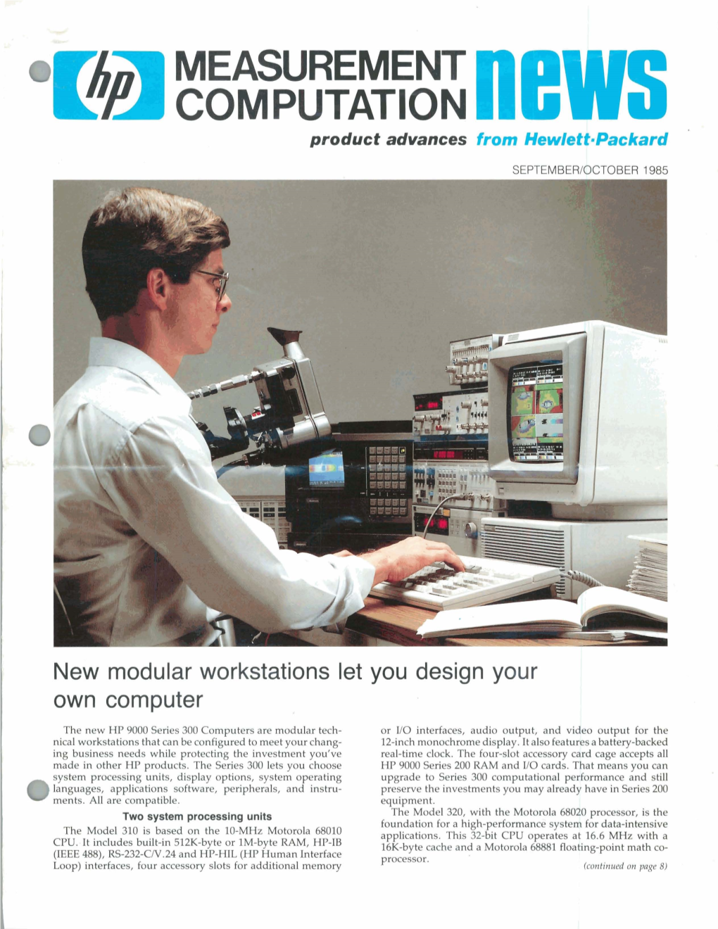 MEASUREMENT I -R Bdp COMPUTATION ,,, Product Advances from Hewlettapackard