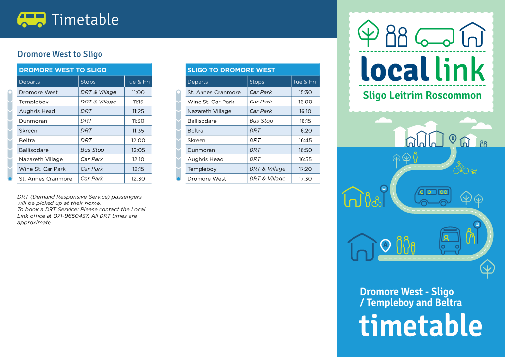 Dromore West to Sligo/Templeboy & Beltra