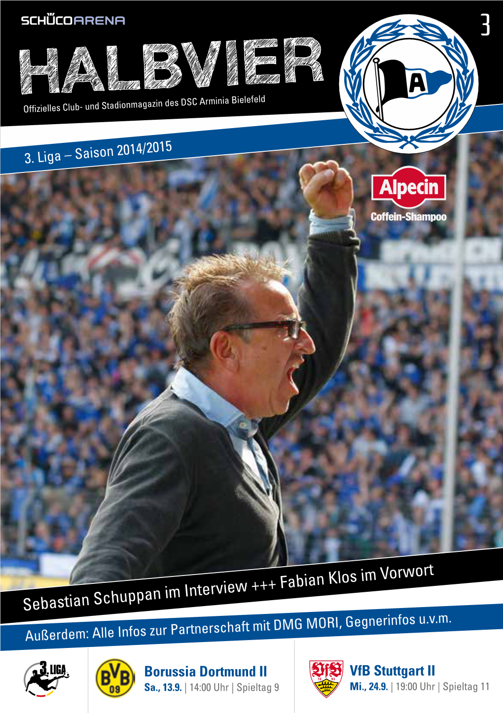 HALBVIER Offizielles Club- Und Stadionmagazin Des DSC Arminia Bielefeld