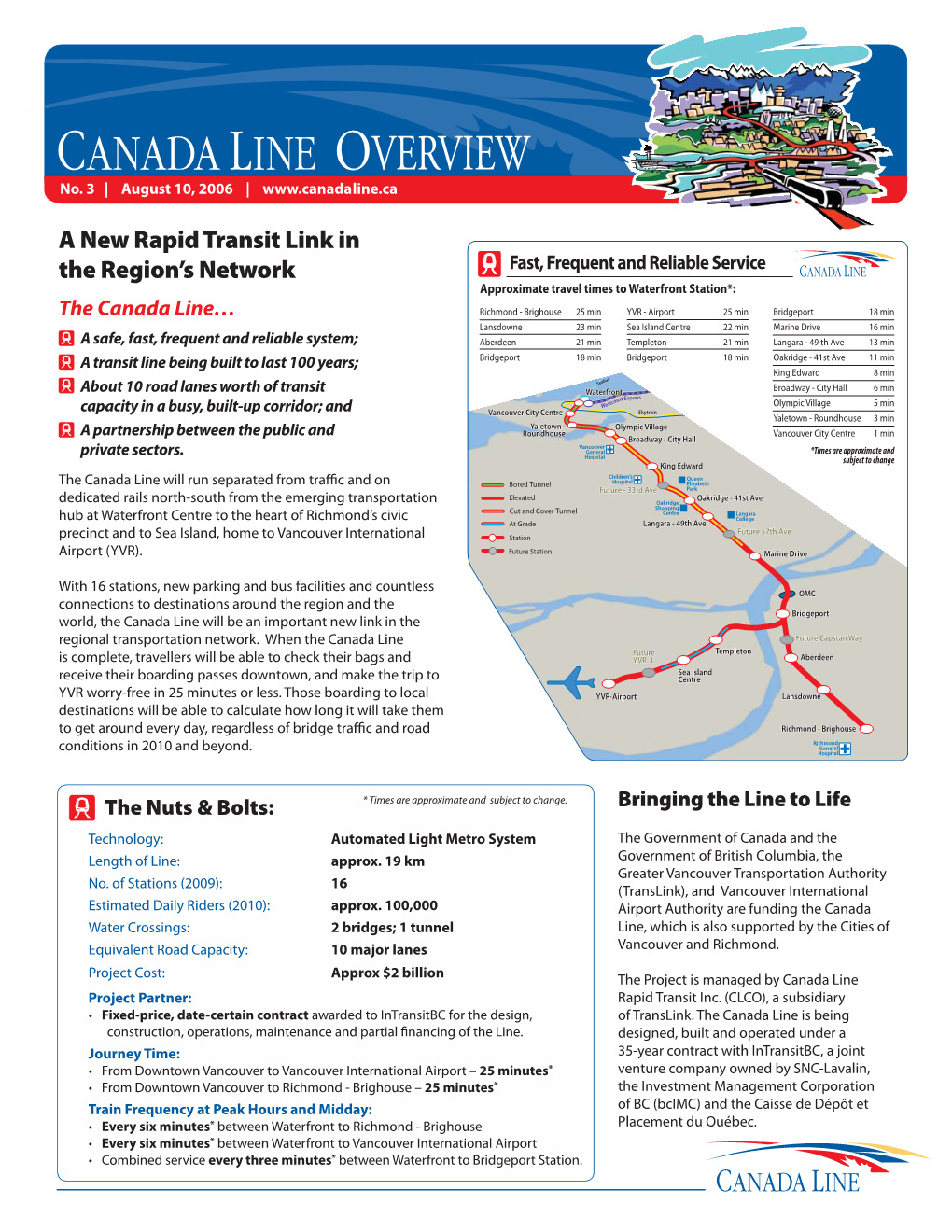 Canada Line Overview