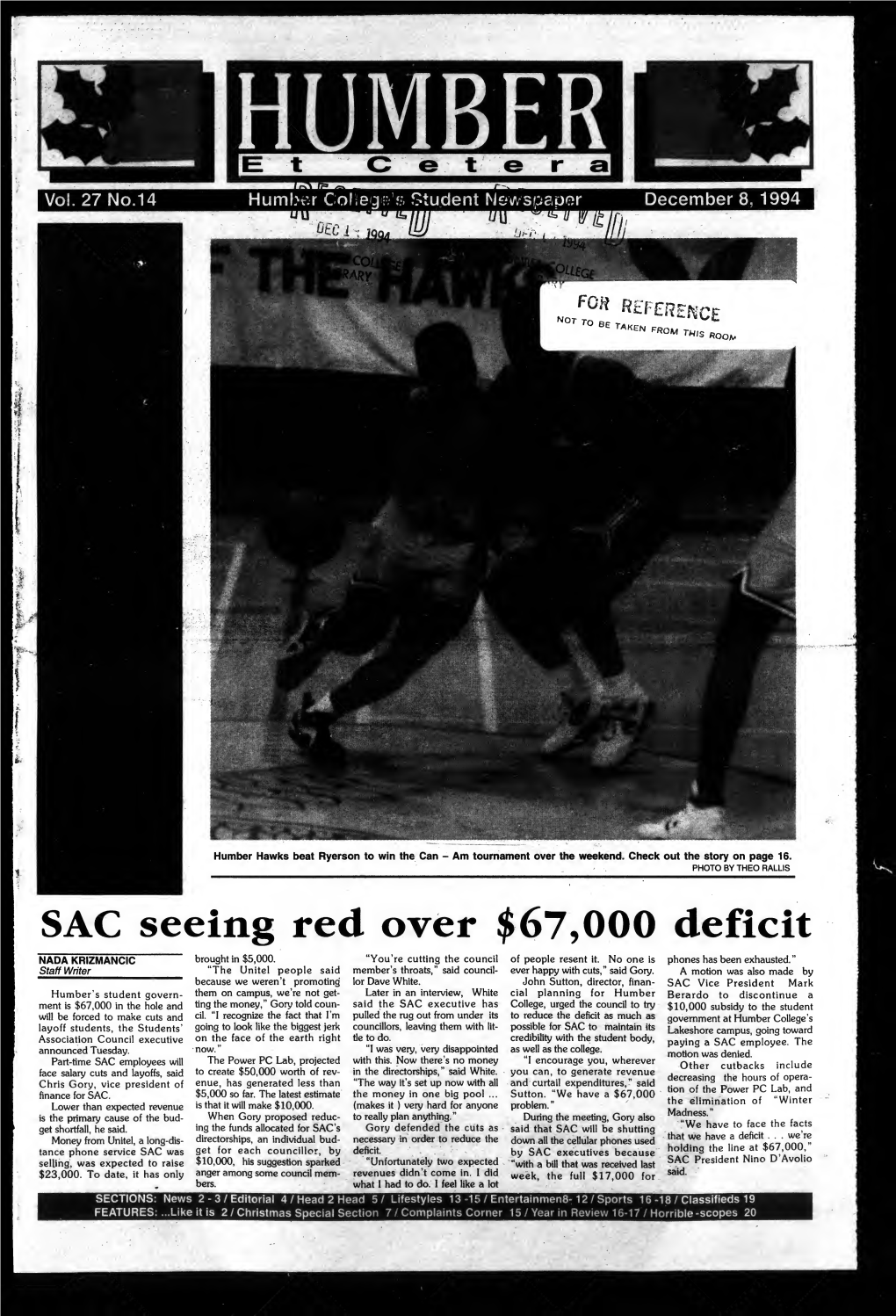 SAC Seeing Red Over $67,000 Deficit