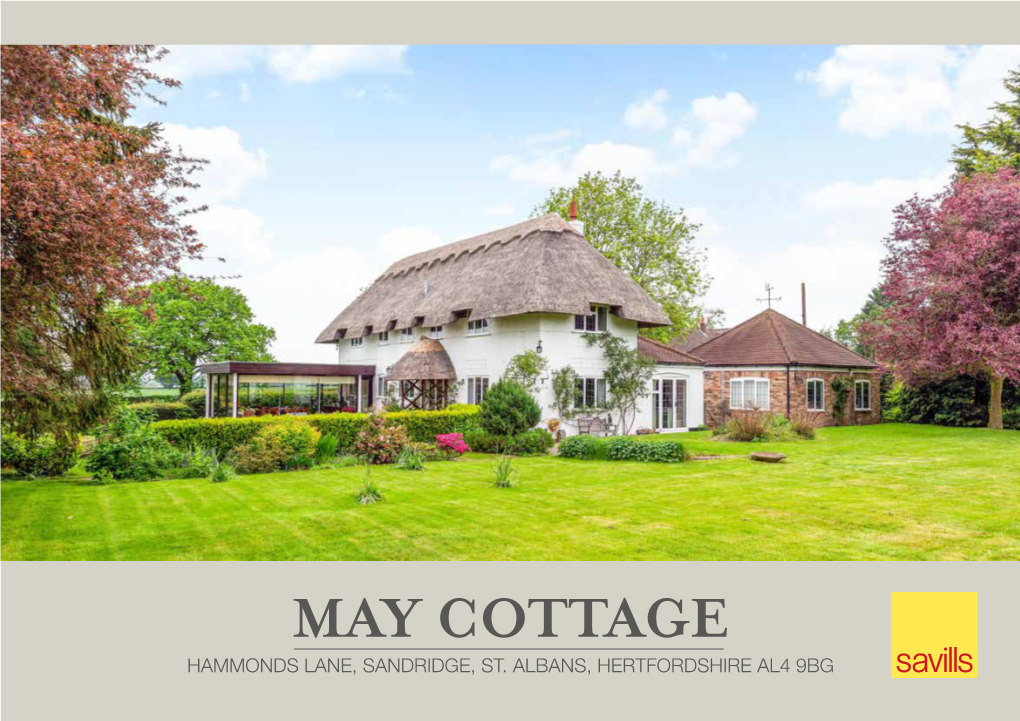 May Cottage Hammonds Lane, Sandridge, St