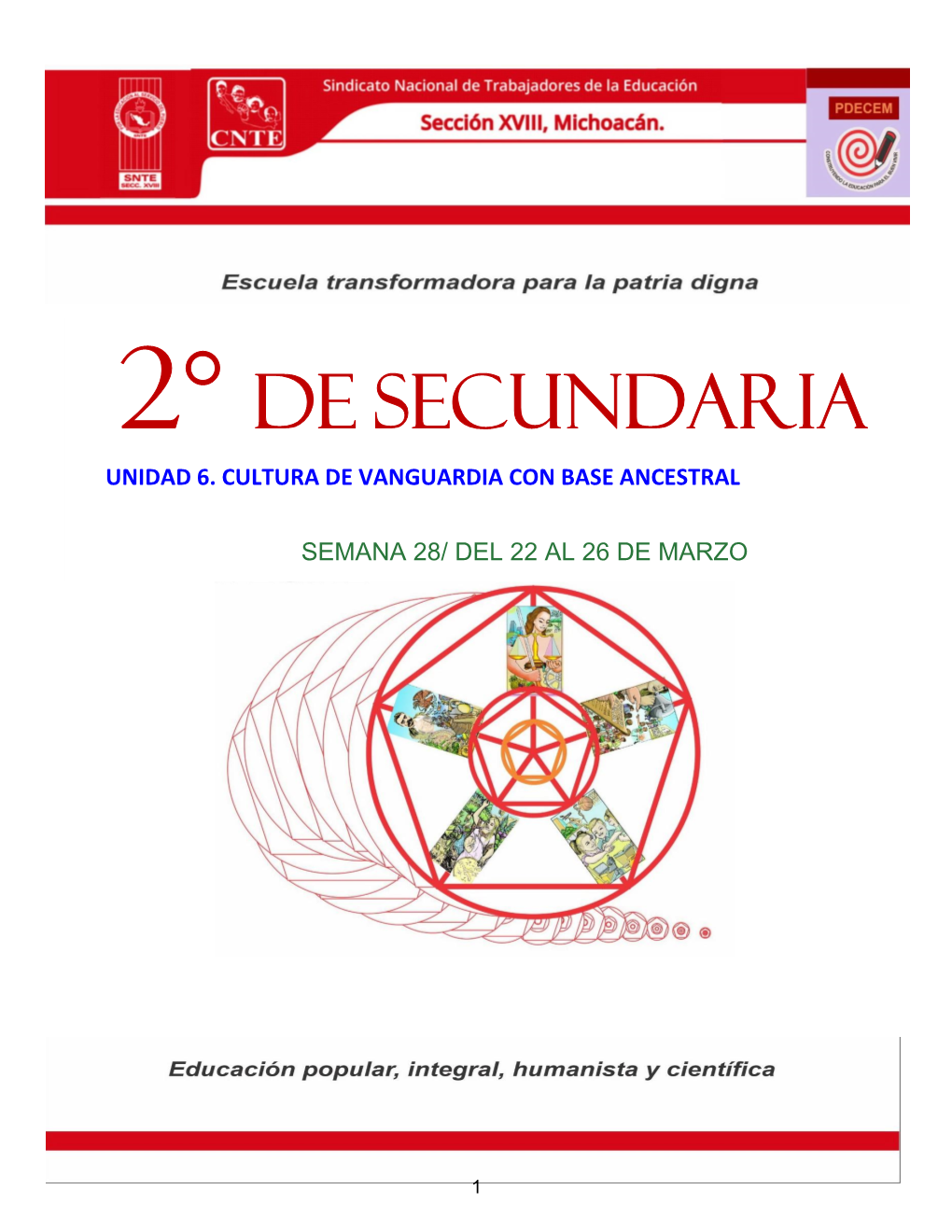 2° De Secundaria Unidad 6