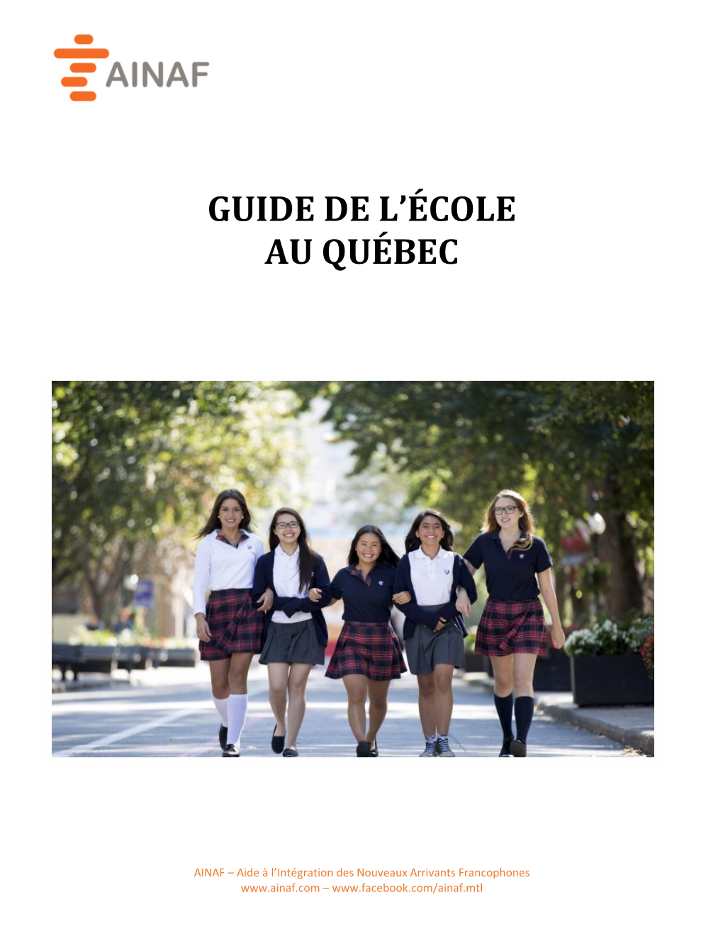 Guide De L'école Au Québec