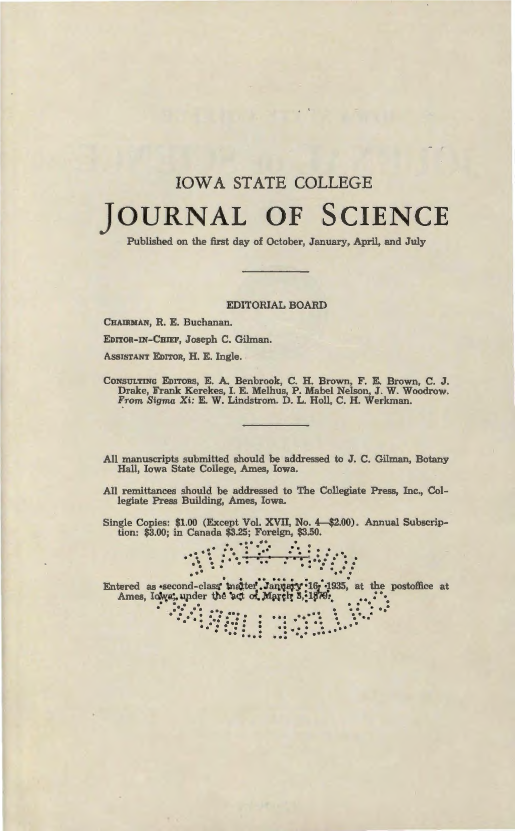 Iowa State College Journal of Science 20.4