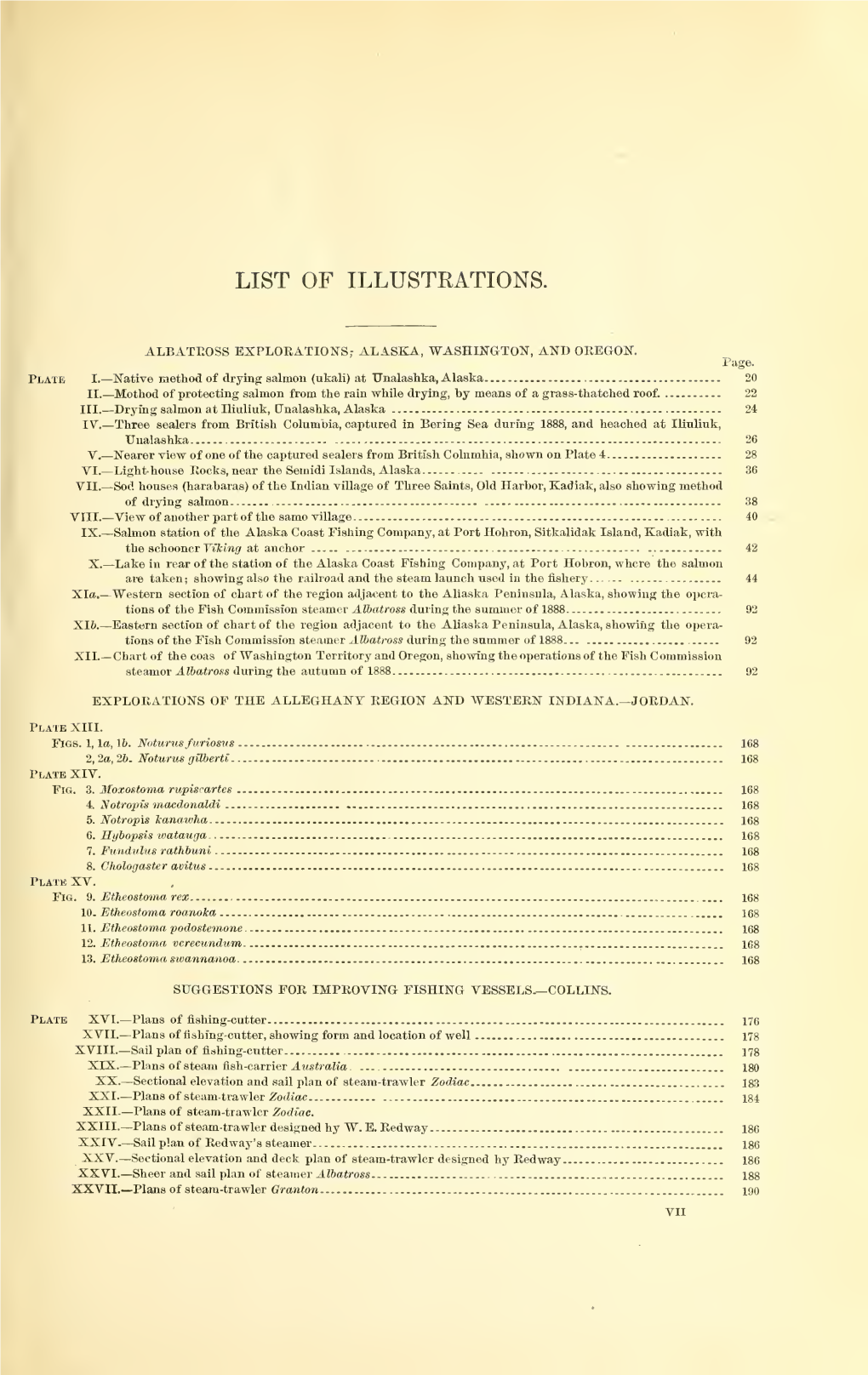 Bulletin of the United States Fish Commission, Volume Viii, for 1888