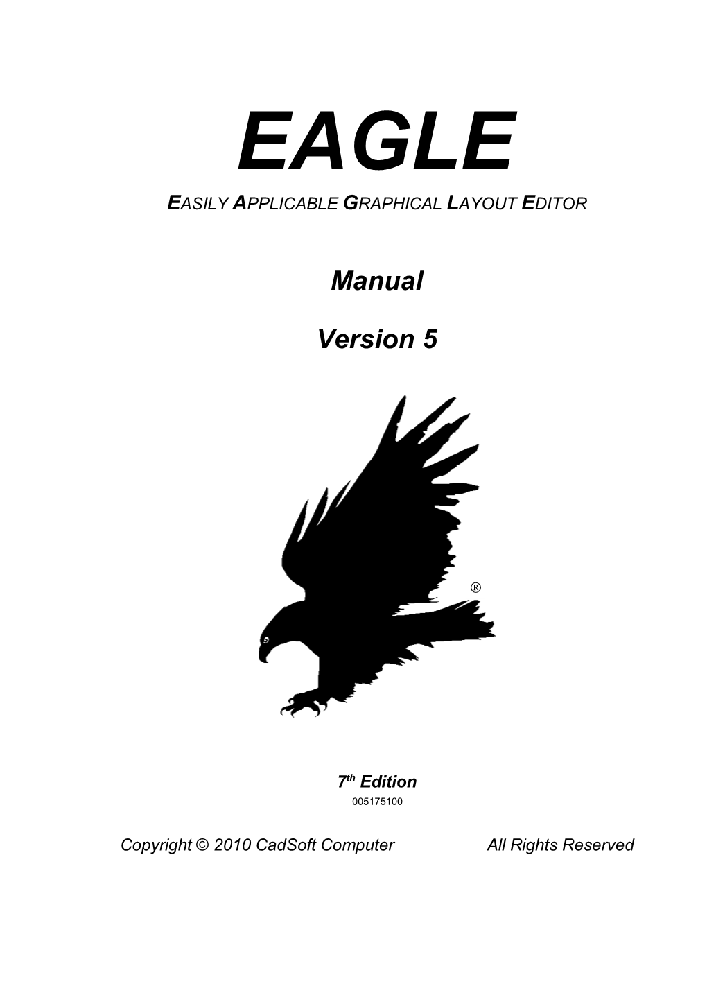 Eagle Manual