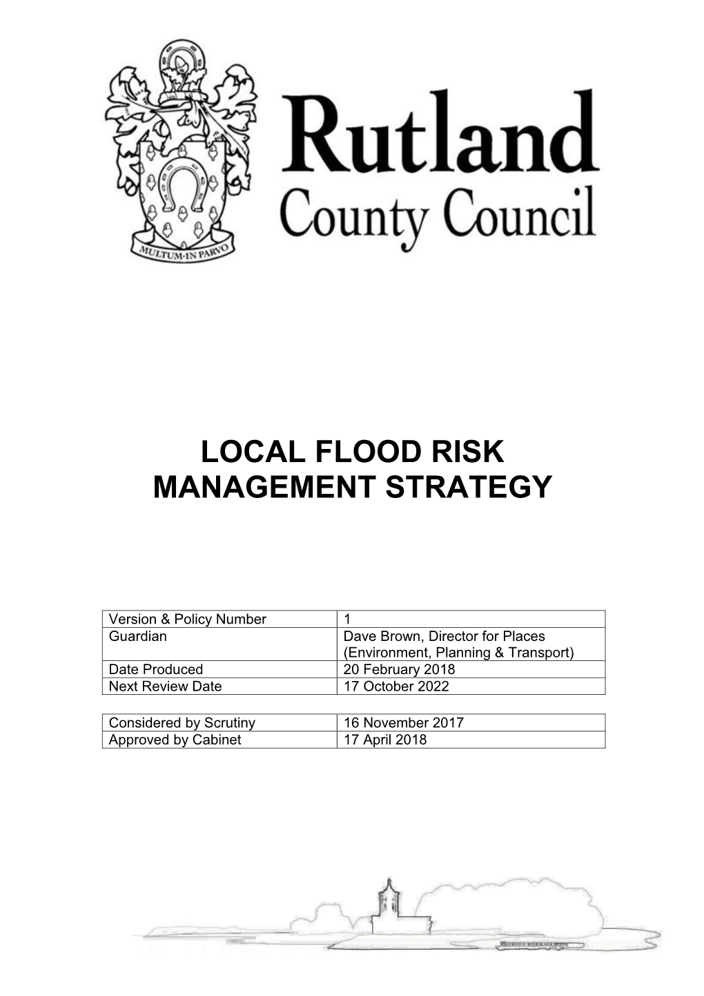 Local Flood Risk Management Strategy