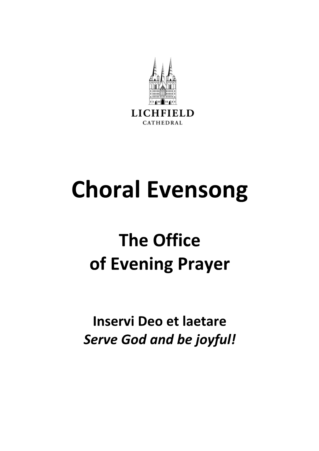 Choral Evensong