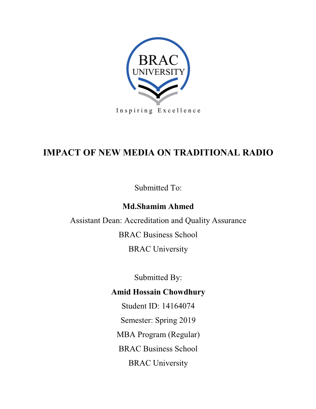Impact of New Media on Traditional Radio