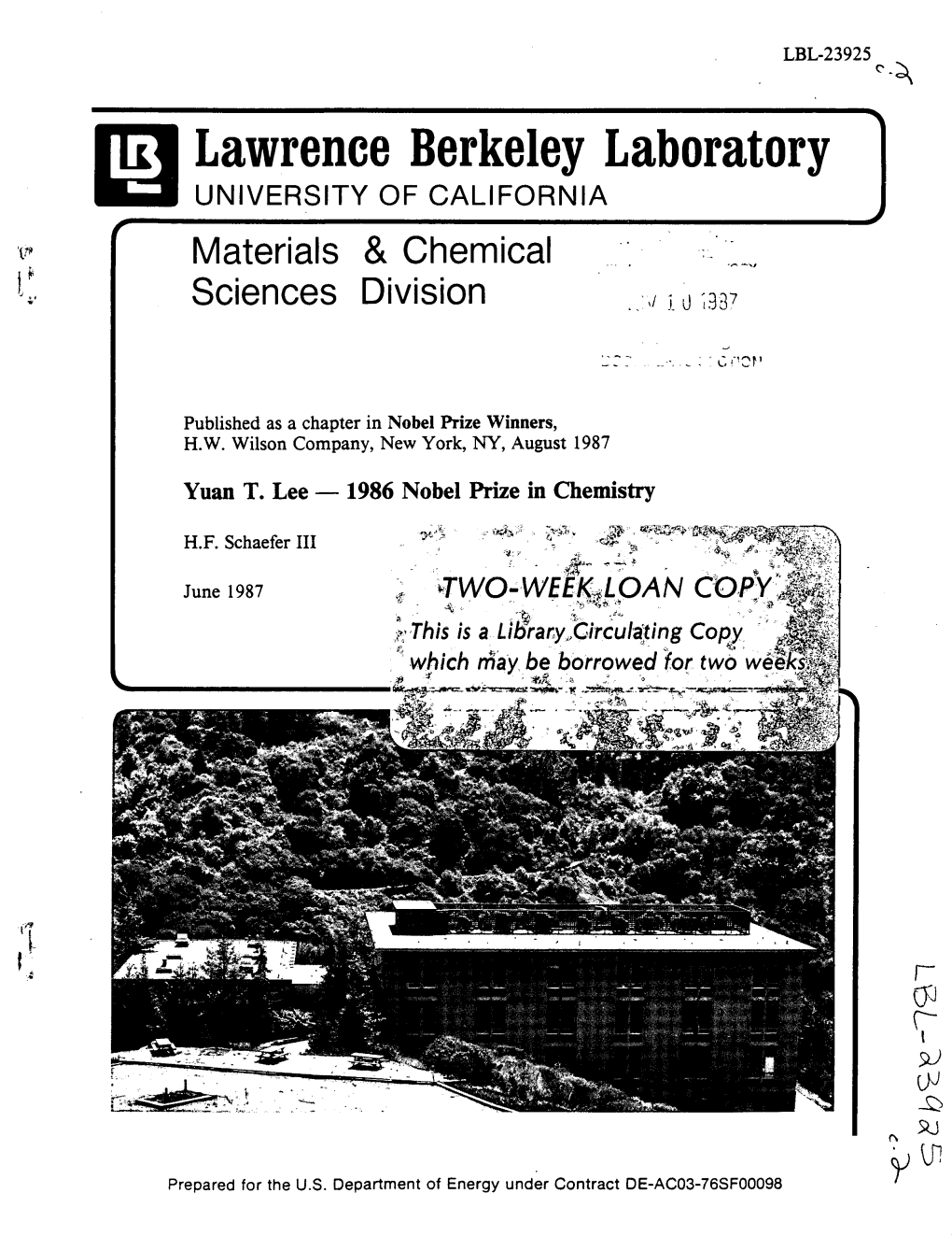 Lawrence Berkeley Laboratory