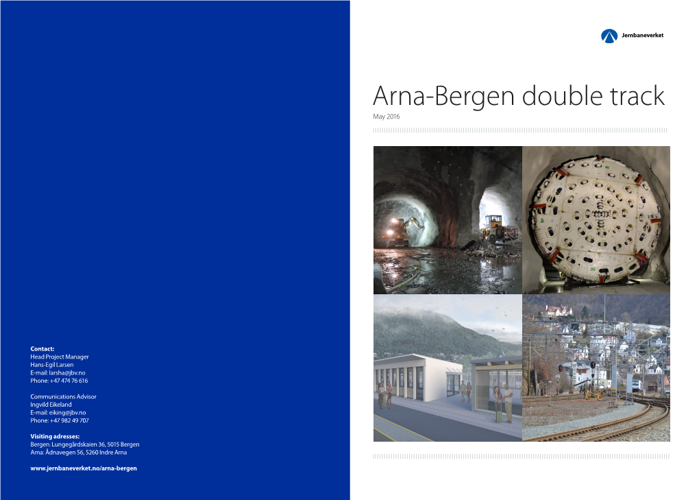 Arna-Bergen Double Track May 2016