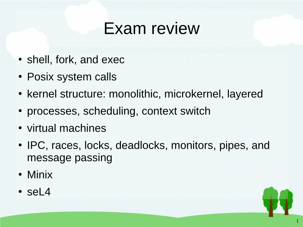 Theory of Operating Systems