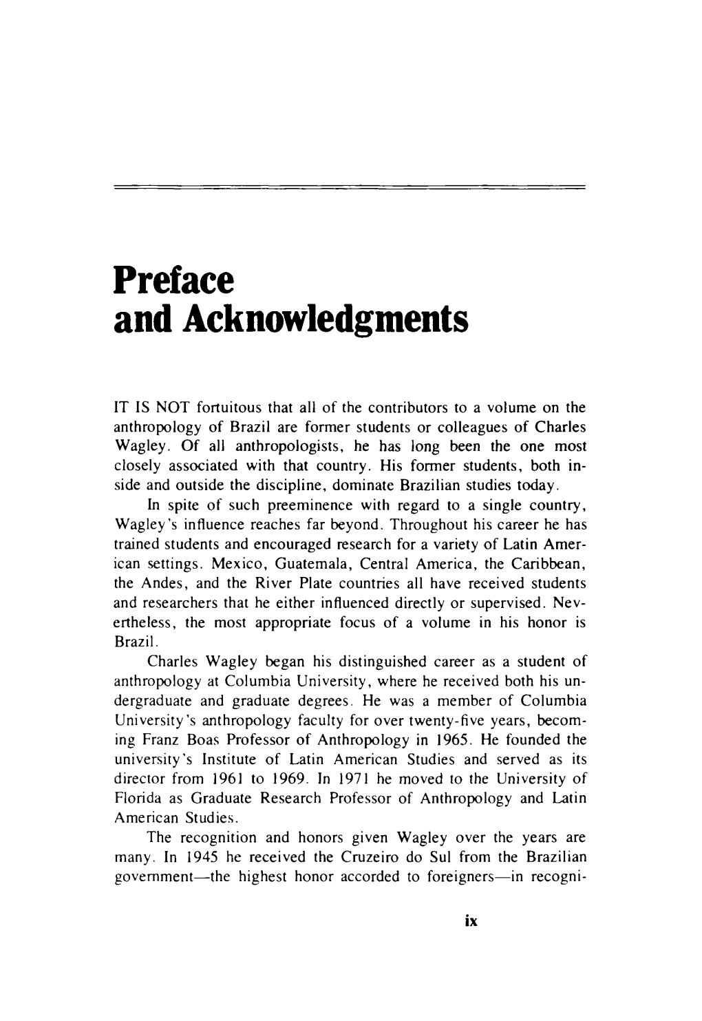 Preface and Acknowledgments