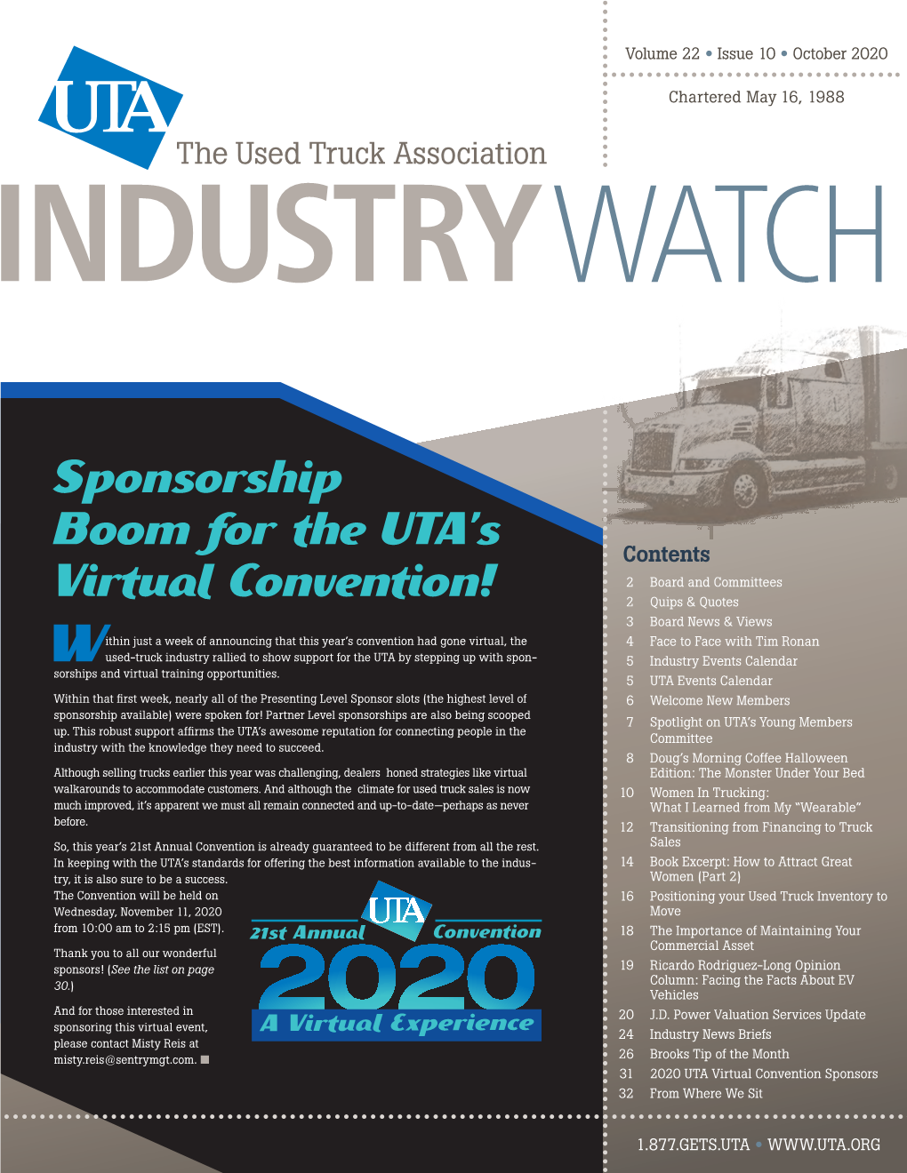 Sponsorship Boom for the UTA's Virtual Convention!