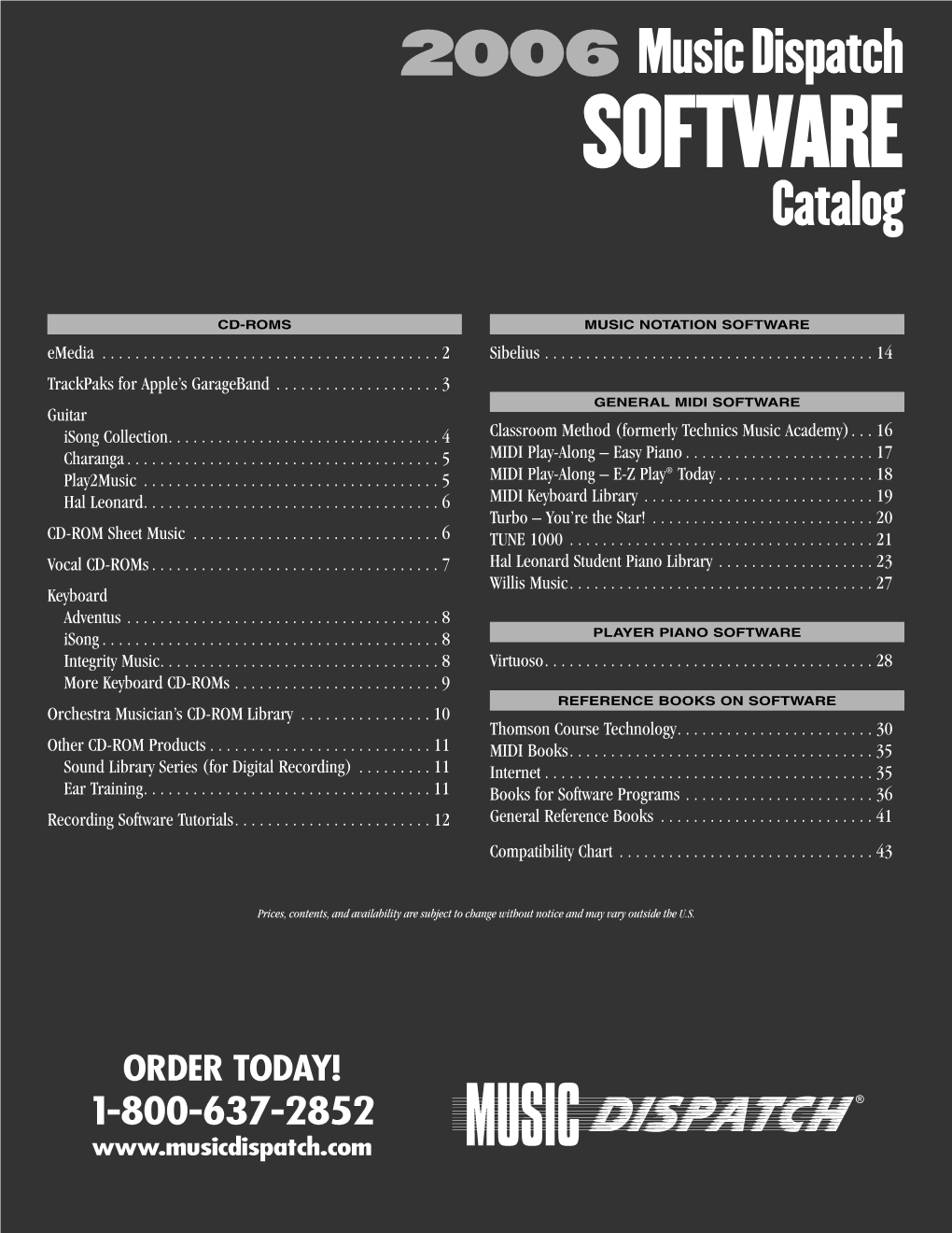 SOFTWARE Catalog