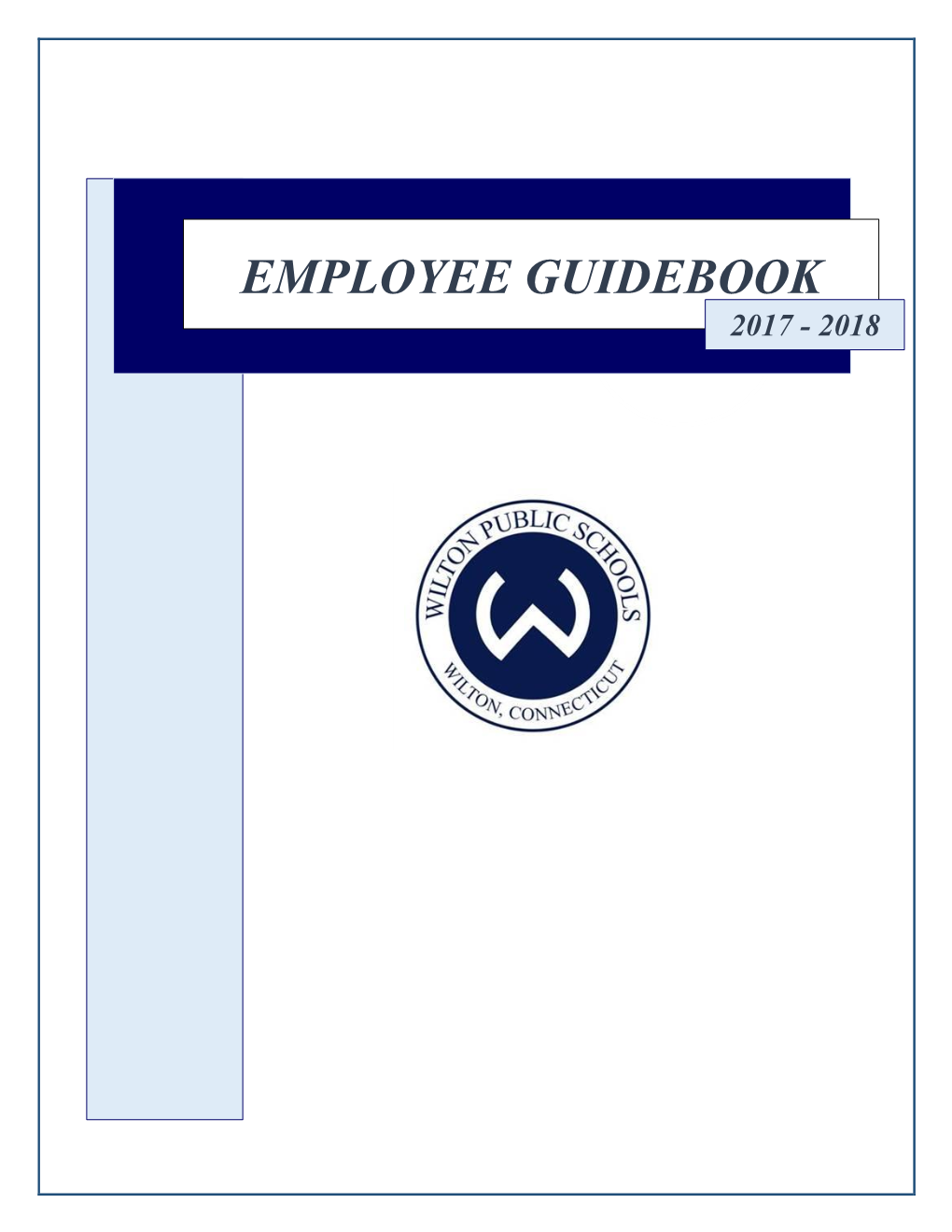 Employee Guidebook 2017 - 2018